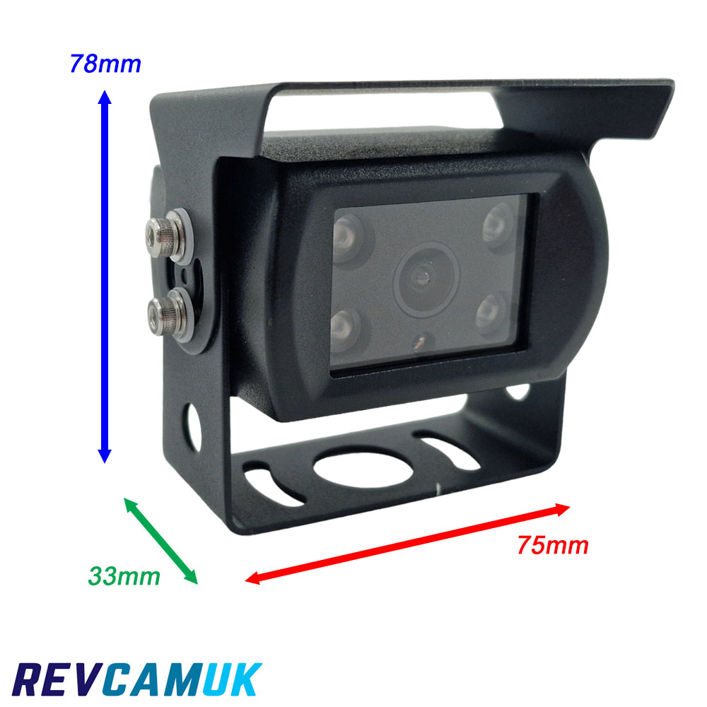 Black Sony 1080P AHD Bracket Reversing Camera - For AHD Displays