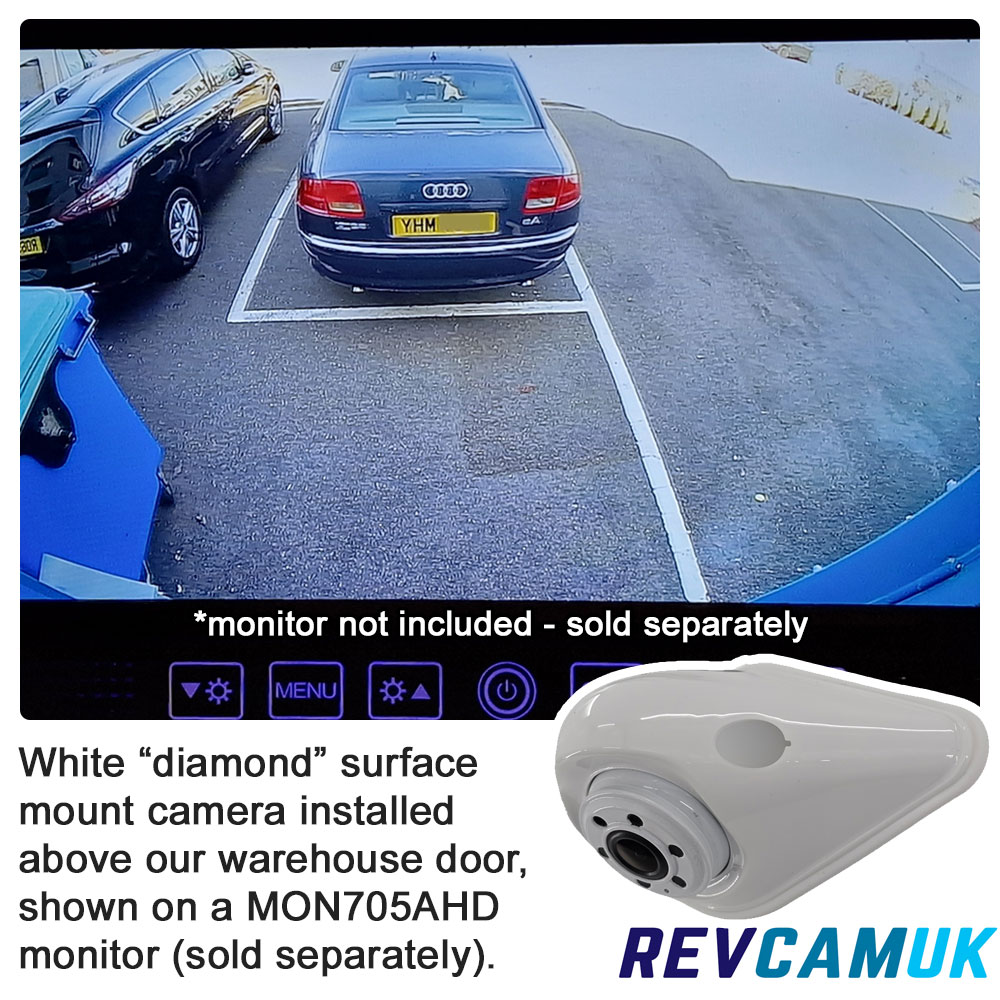 White Diamond Motorhome / Van 1080P AHD Reversing Camera - For AHD Displays