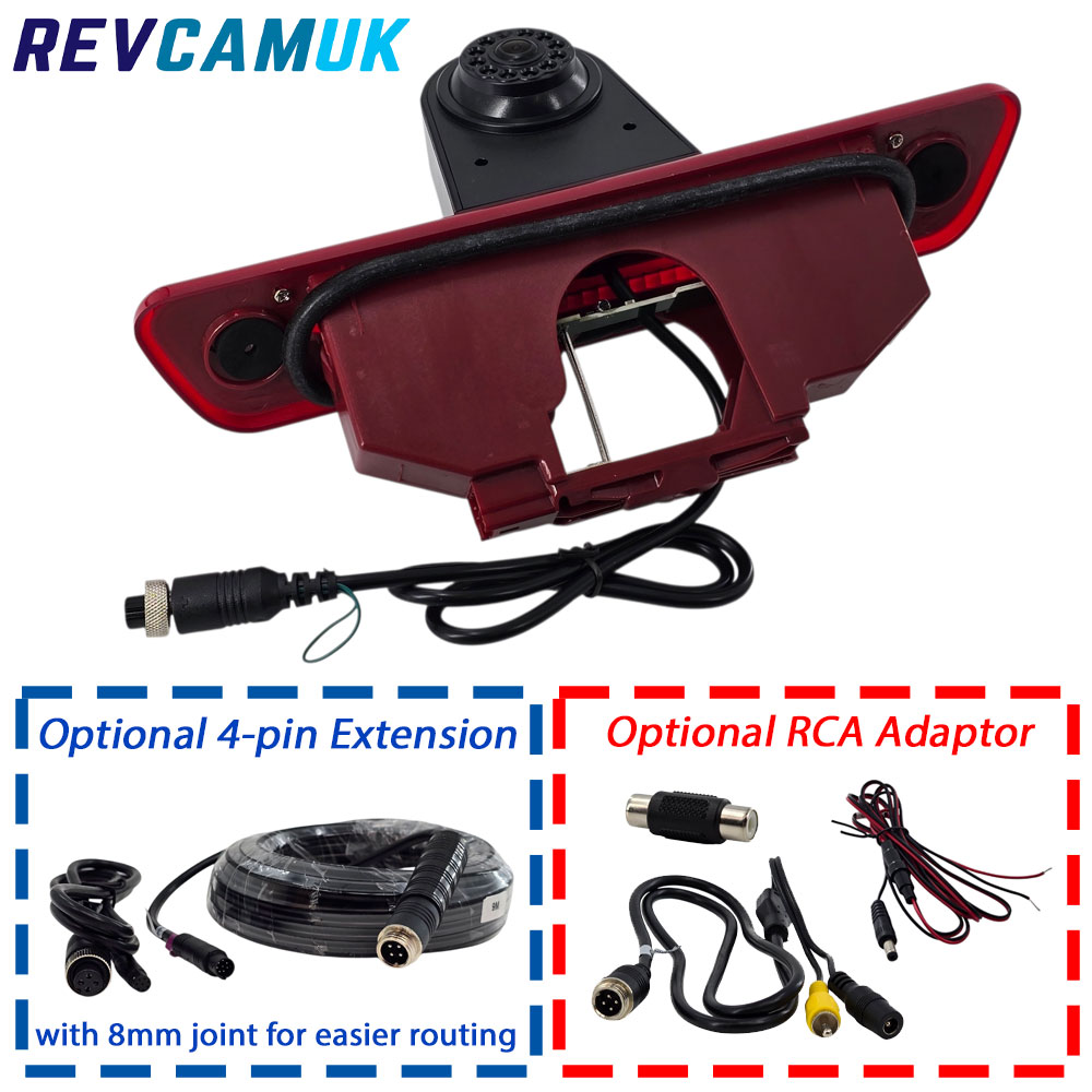 Peugeot Expert, Citroen Dispatch, Toyota Proace 2007-2016 Brake Light Reversing Camera | CAM339