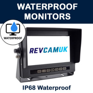 Waterproof / Heavy Dust-proof Monitors for reverse camera