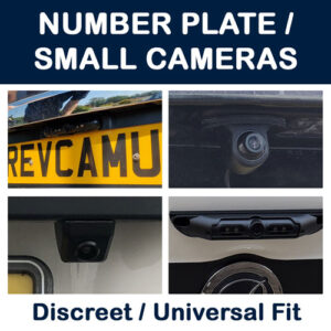 Small / Numberplate Reversing Cameras