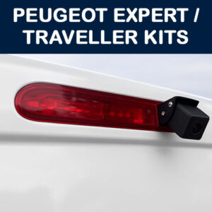 Peugeot Expert & Traveller Reversing Camera Kits for Brake Light