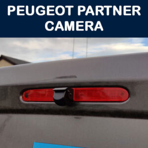 Peugeot Partner/Traveller Reversing Camera for Brake Light