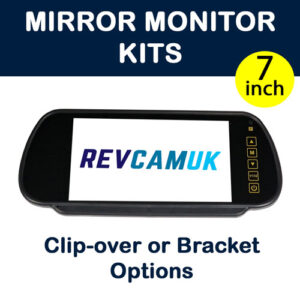 Reversing Camera Kits with 7" Mirror Monitor