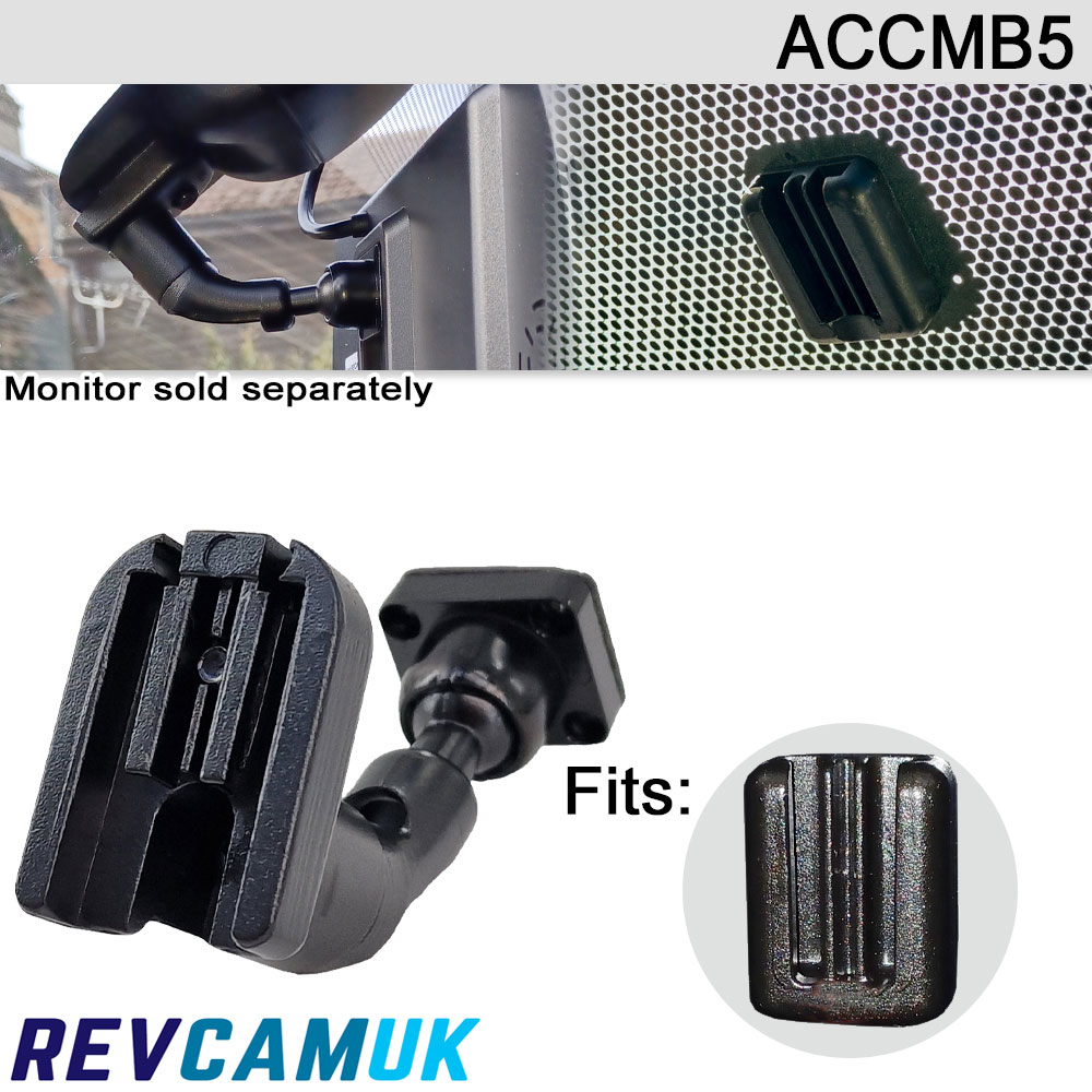 Mercedes / Renault / Vauxhall Swan Neck Mirror Monitor Bracket Mount | ACCMB5