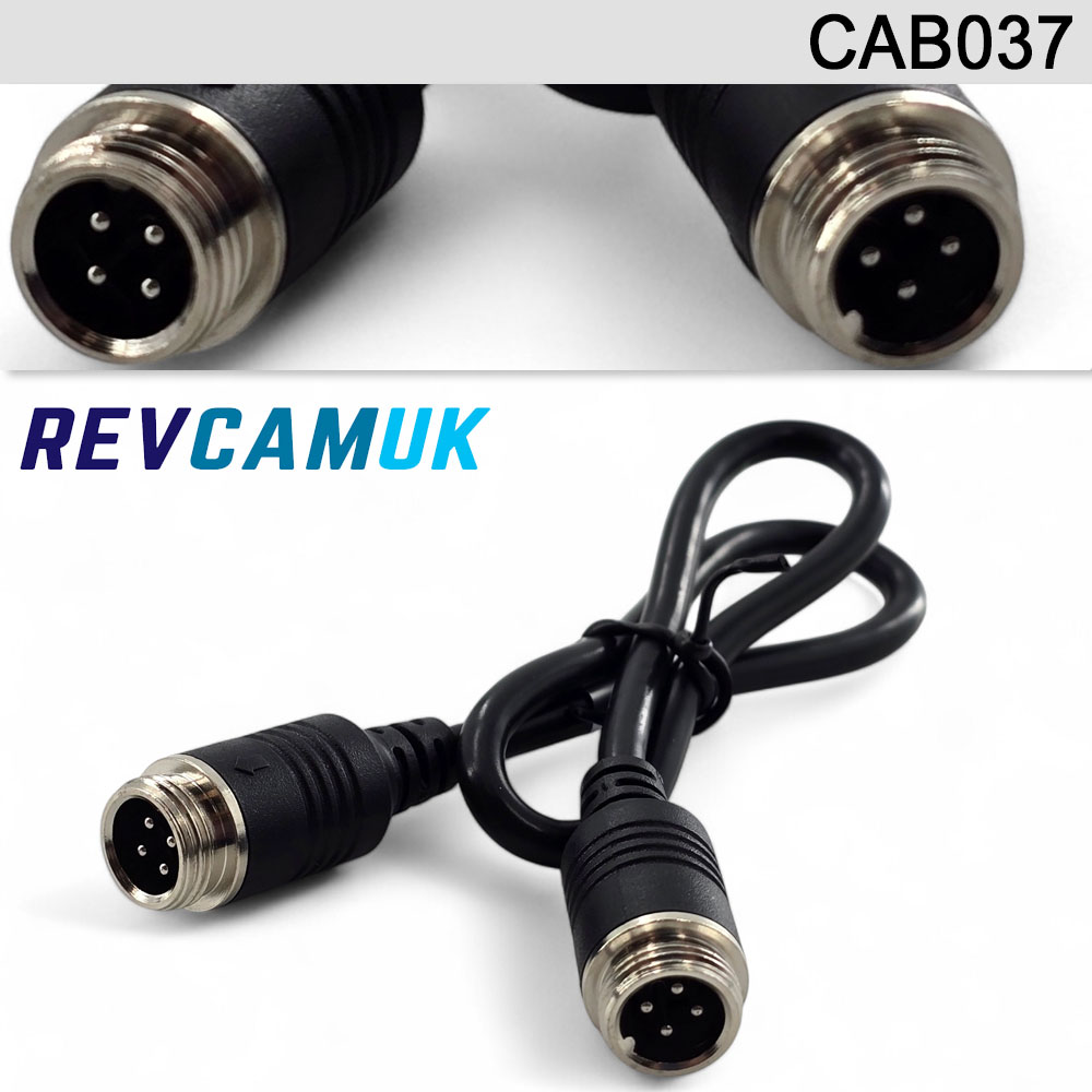 Male to Male 4 pin Gender changing cable (converts female 4 pin to male 4 pin) | CAB037
