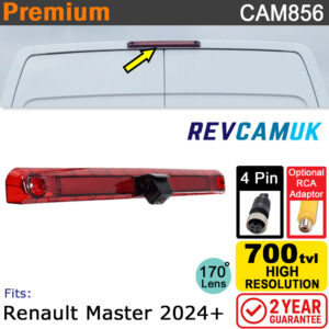 2024+ Renault Master Brake Light Reversing Camera | CAM856