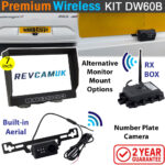 Number Plate Wireless Reversing Camera System with 7" monitor | DW60B